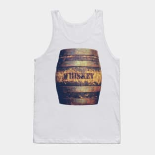 Rustic American Whiskey Barrel Tank Top